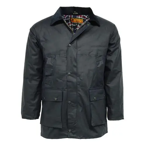 Game Classic Padded Wax Jacket up to 5XL - Image 2