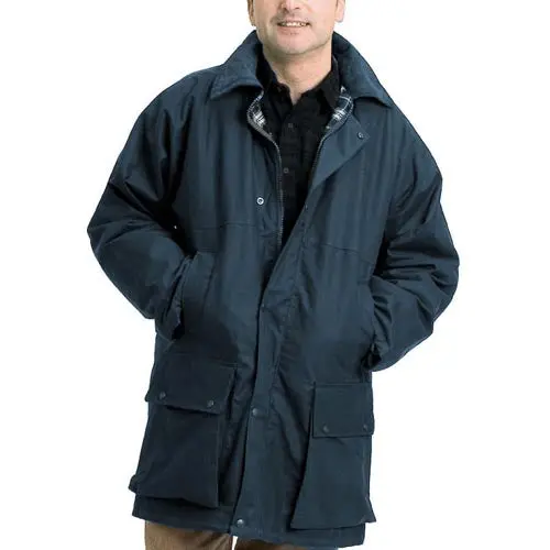 Game Classic Padded Wax Jacket up to 5XL - Image 5