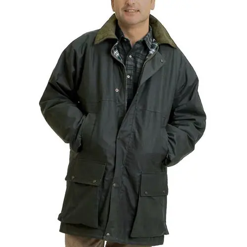 Game Classic Padded Wax Jacket up to 5XL - Image 6