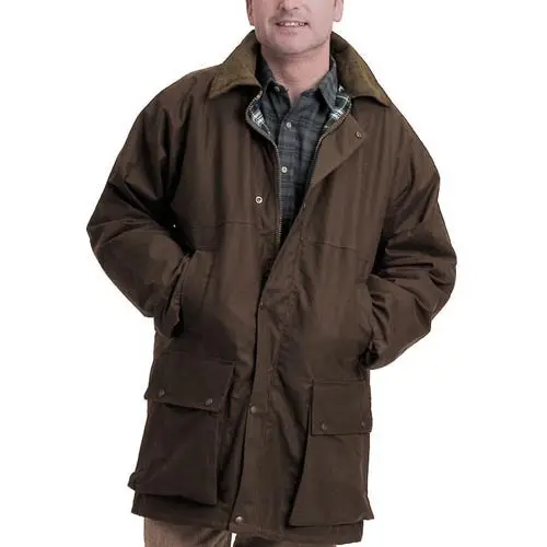 Game Classic Padded Wax Jacket up to 5XL - Image 7