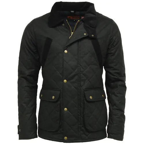Game Oxford Quilted Wax Jacket - Image 3