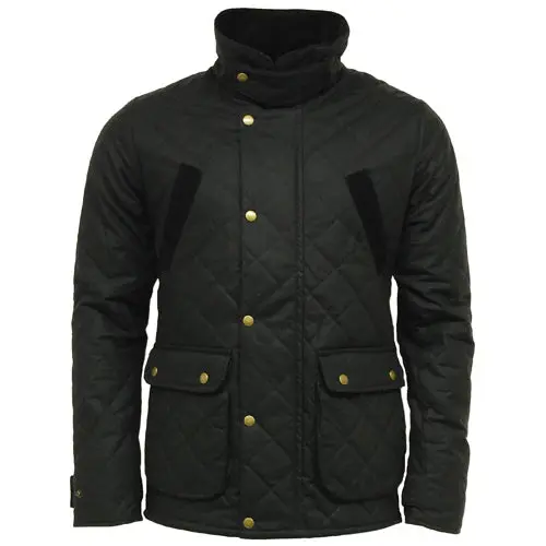 Game Oxford Quilted Wax Jacket - Image 4