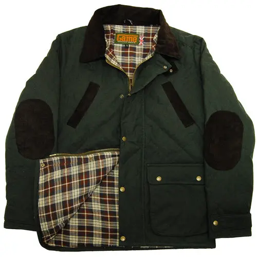 Game Oxford Quilted Wax Jacket - Image 9