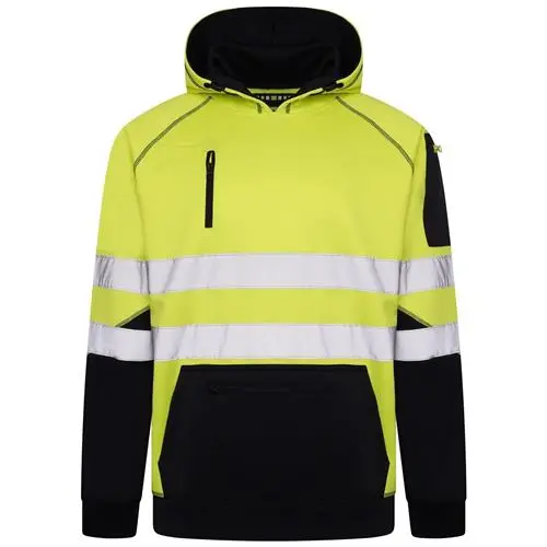 Aviator Hi Vis Pullover Hoodie - AV034 - Image 2