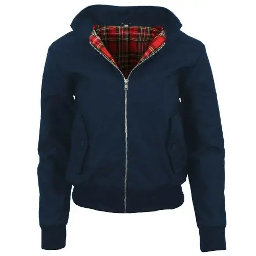 Ladies Classic Vintage Harrington Jacket - Made in UK - Image 3