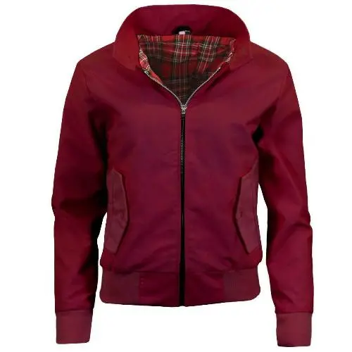 Ladies Classic Vintage Harrington Jacket - Made in UK - Image 6