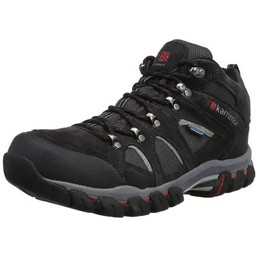 Mens Karrimor Bodmin IV Weathertite Mid Rise Waterproof Hiking Shoes - Image 4