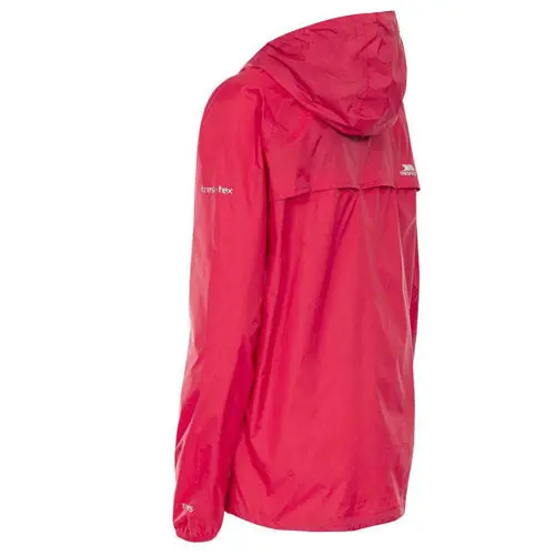 Trespass Qikpac Ladies Waterproof Hooded Jacket - Clearance - Image 8