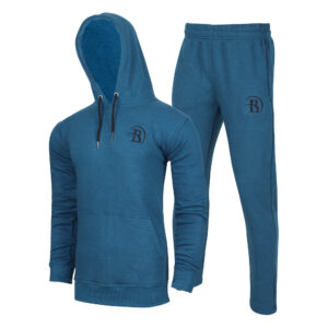 BOHRI Urban Max Dark Blue Tracksuit | Stylish Hoodie and Jogger Combo | BOHRI SPORTS