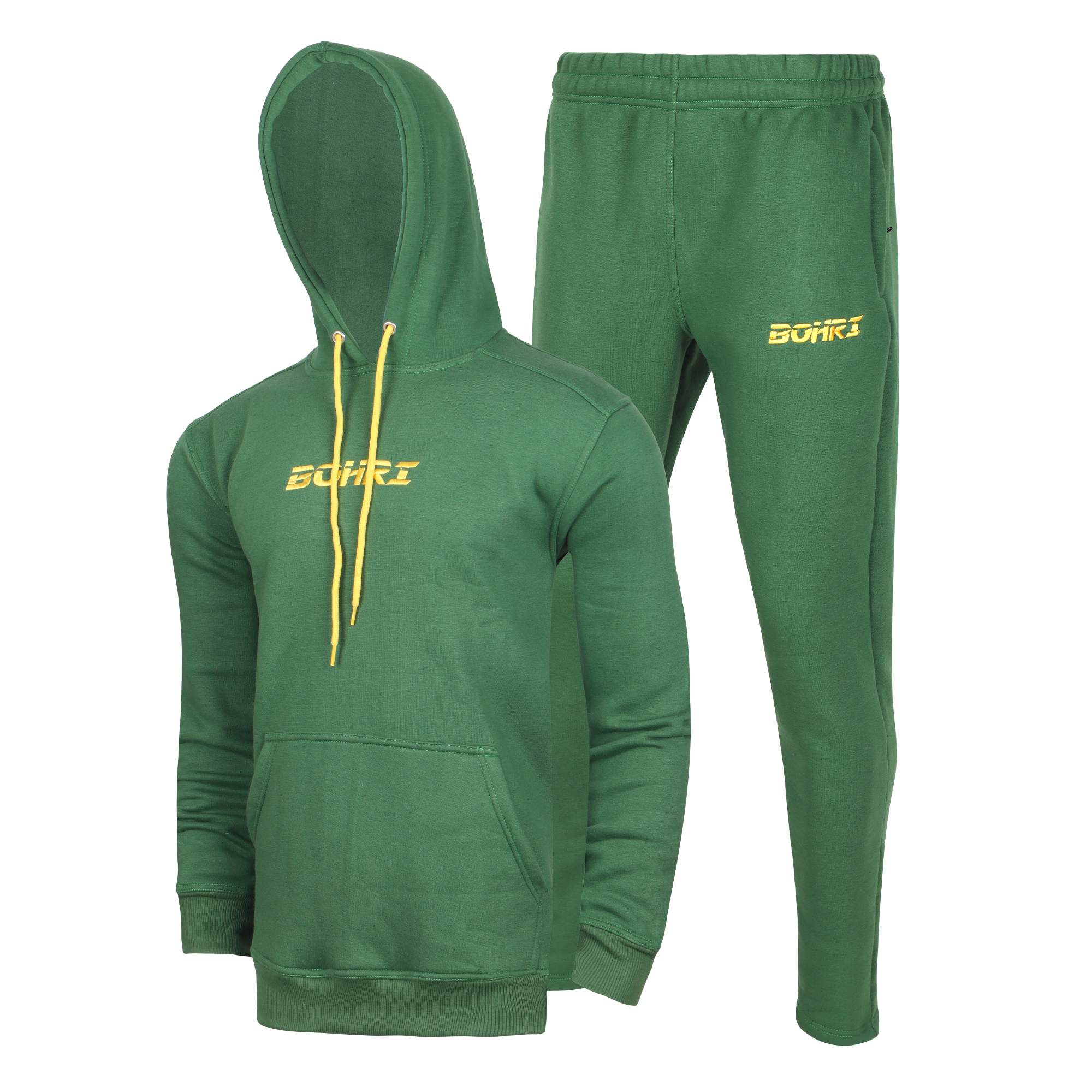 BOHRI Street Motion Athletic Wear Embroidered Tracksuit | Stylish Hoodie and Jogger Combo | BOHRI SPORTS