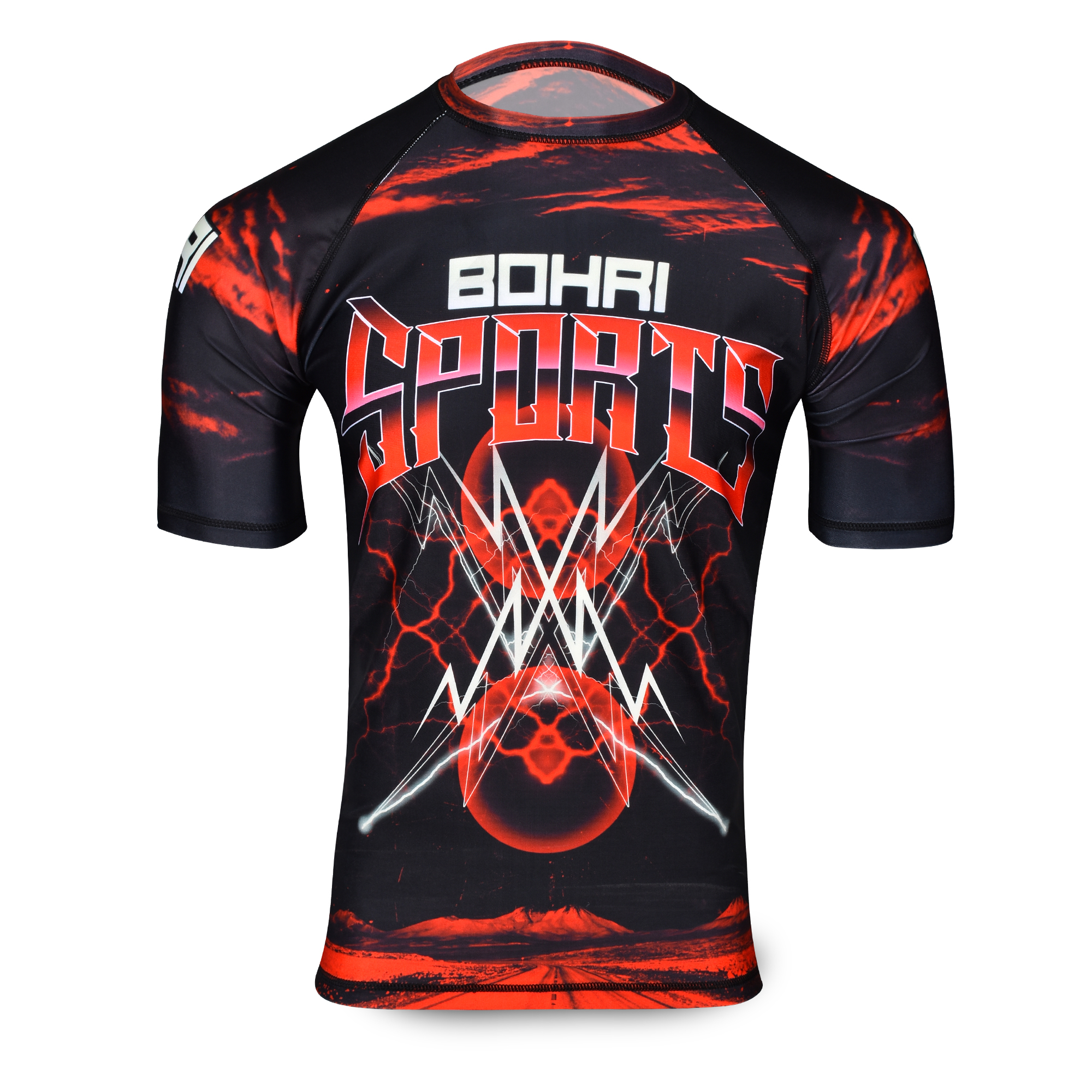 BOHRI Athletic 3.0 Pro Short Sleeves Rash Guard | BJJ MMA BOXING | Men's | Women's
