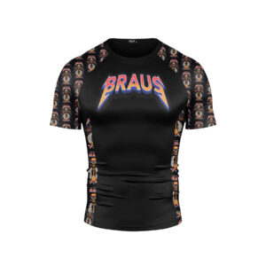BRAUS Rock & Roll No-Gi Rash Guard - Short Sleeve