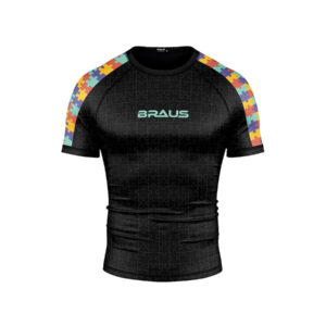 BRAUS Puzzle No-Gi Rash Guard - Short Sleeve